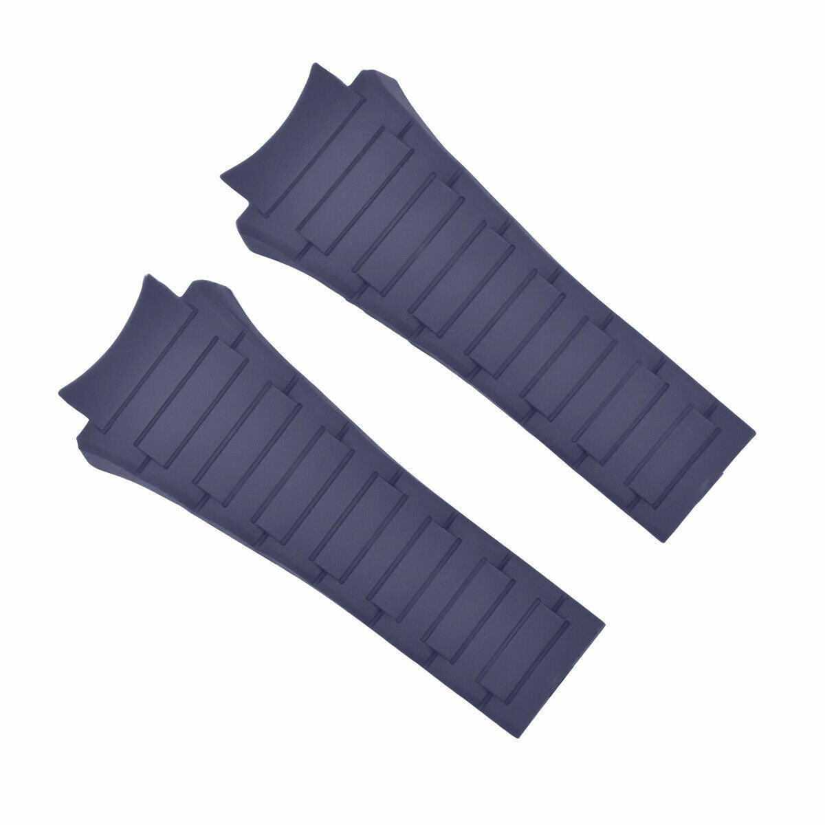 23MM SILICONE RUBBER WATCH STRAP BAND FOR PORSCHE WATCH BLUE