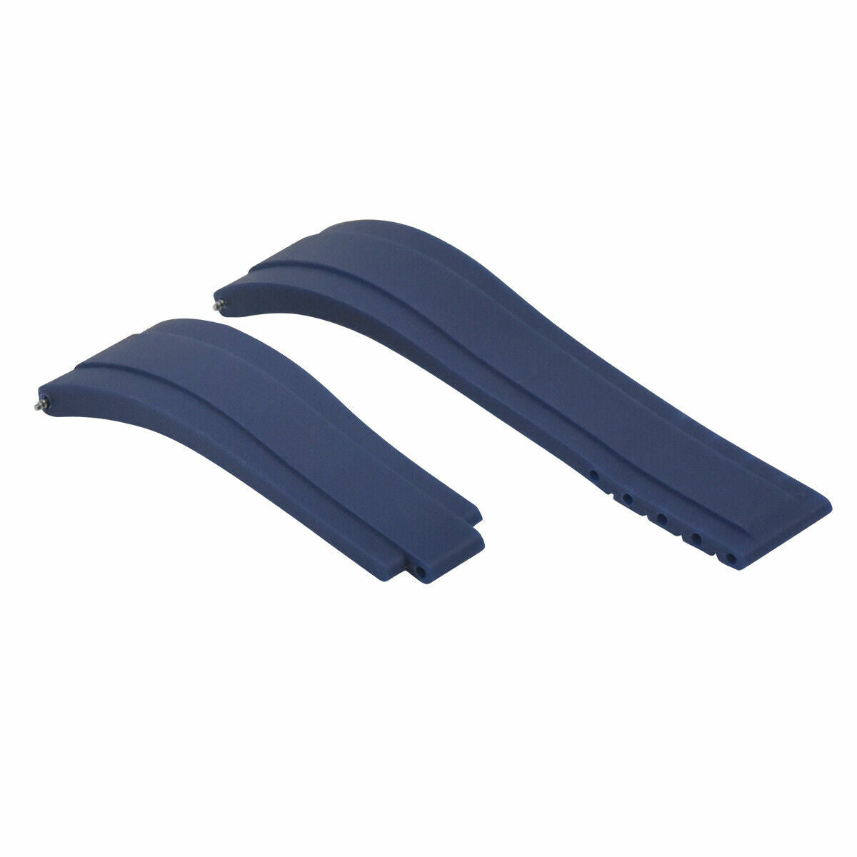 20MM RUBBER STRAP BAND FOR ROLEX DATEJUST DAYTONA SUBMARINER GMT BLUE