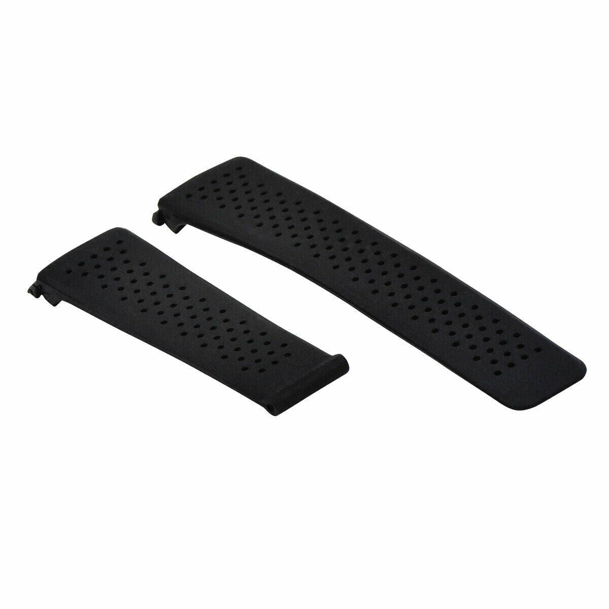 22MM SILCONE RUBBER WATCH BAND STRAP FOR TAG HEUER CARRERA MONACO AQUARACER BLAC