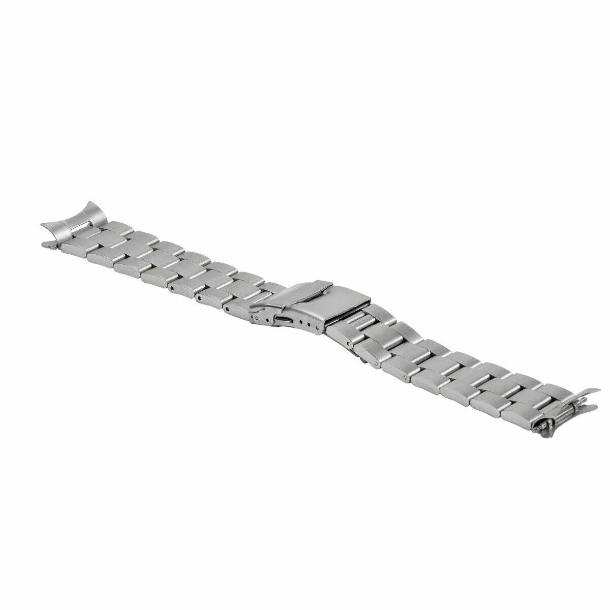 22MM WATCH BAND FOR SEIKO 5 AUTOMATIC WATCH SOLID LINK STAINLESS STEEL T.QUALITY