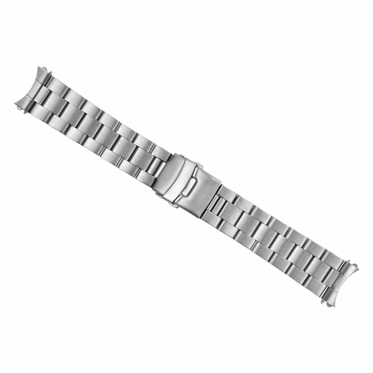 22MM WATCH BAND FOR SEIKO 5 AUTOMATIC WATCH SOLID LINK STAINLESS STEEL T.QUALITY