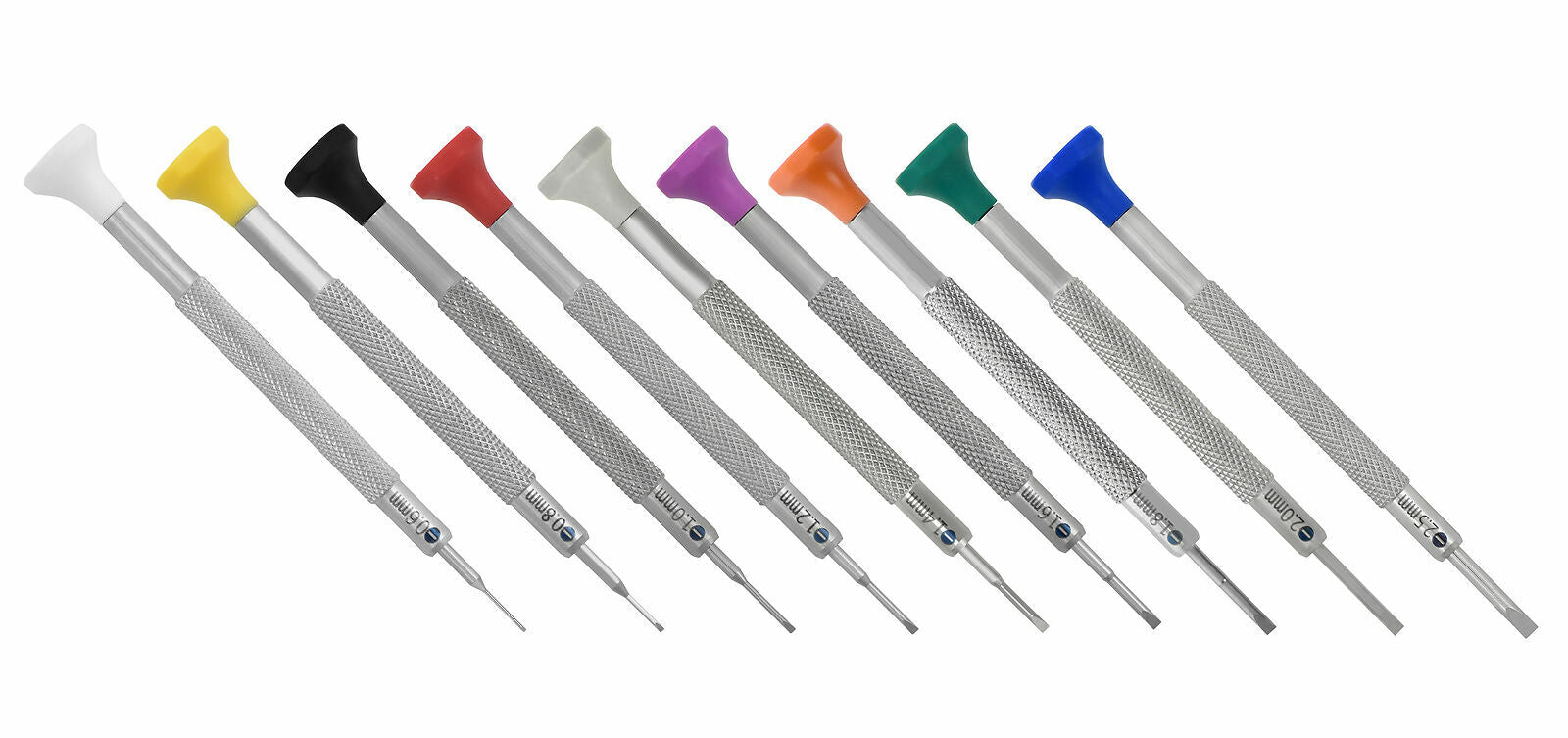 9 PCS SCREW DRIVER SETS 0.6-2.50MM FOR WATCH REPAIR EYE GLASS SWISS TOP QUALITY