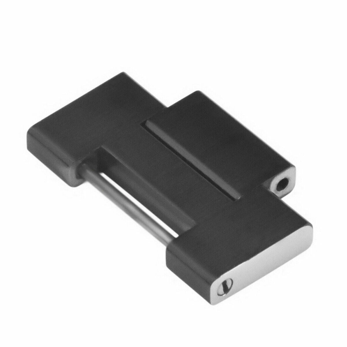 21.5MM LINK FOR FIT CARTIER SEATIMER W31077U2 3025 WATCH BAND BLACK PVD