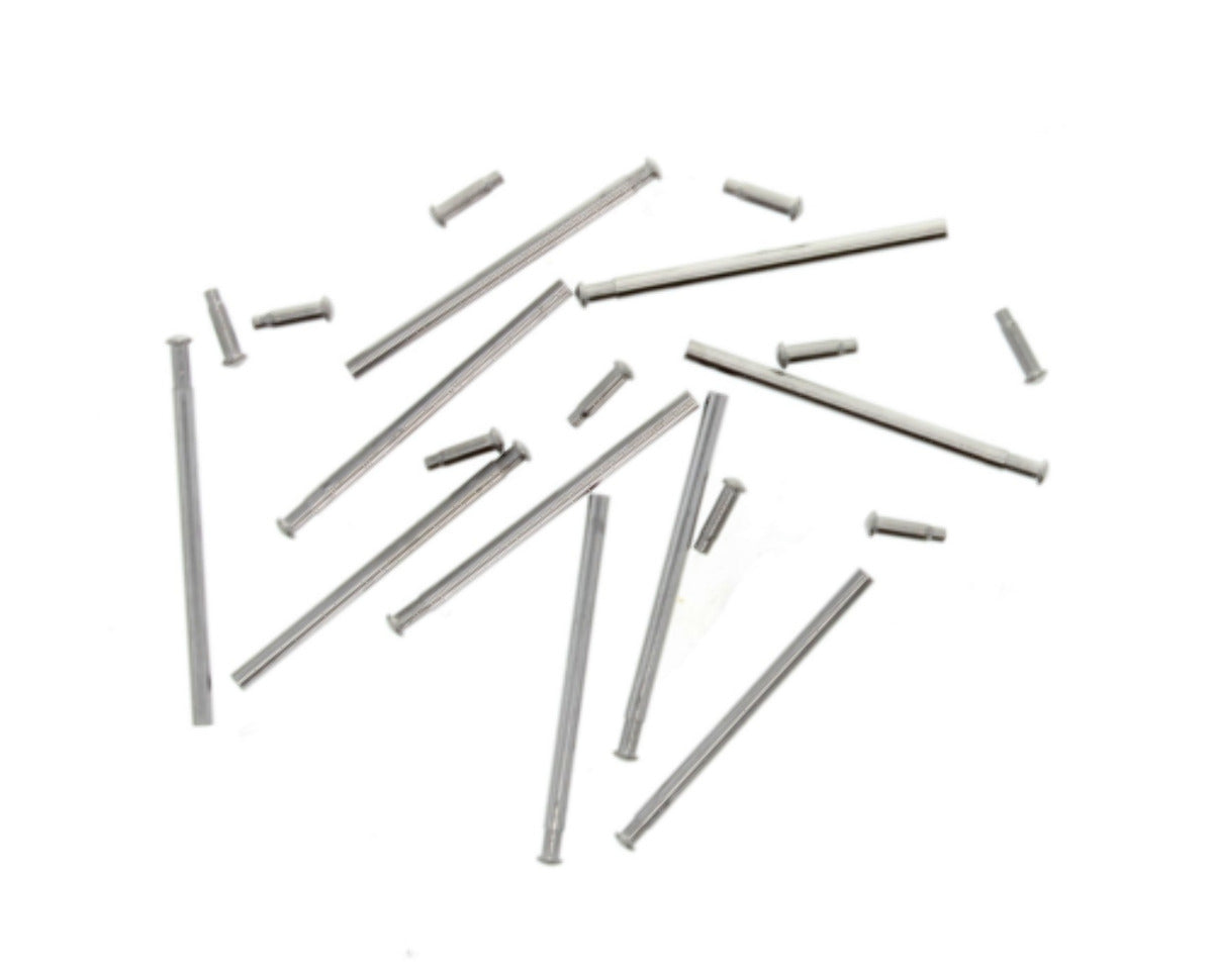 10 SET 18MM TUBE FRICTION PINS FOR FIXING 16MM FLIP LOCK ROLEX WATCH BAND CLASP