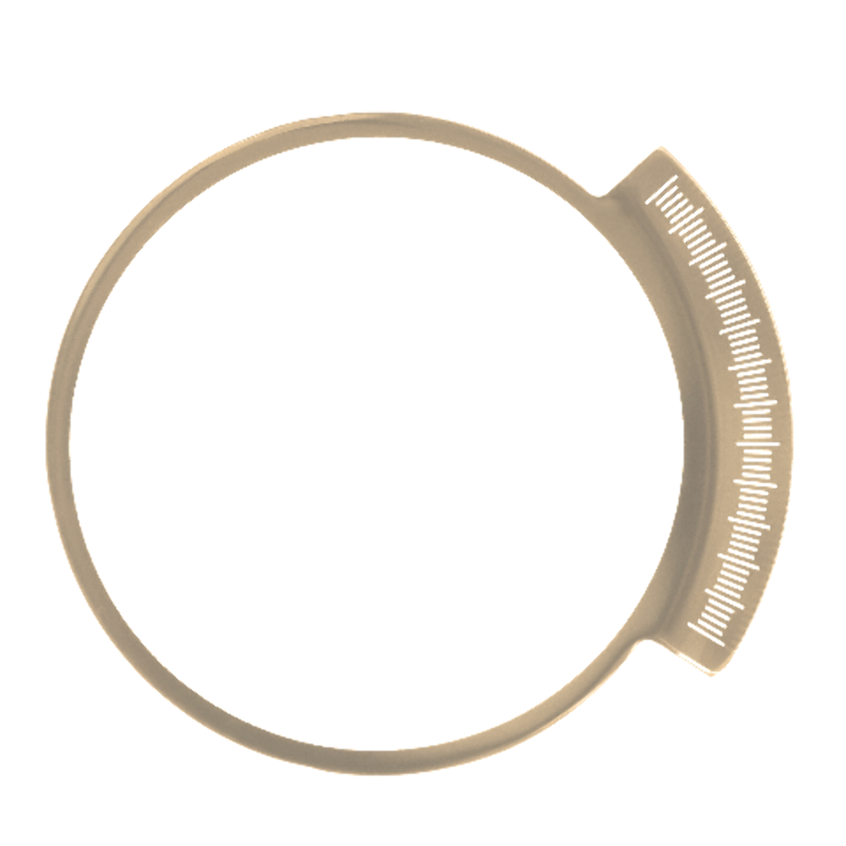 WATCH CRYSTAL FOR DIESEL WATCH DZ OVERFLOW 41.25MM X 3.01MM BROWN