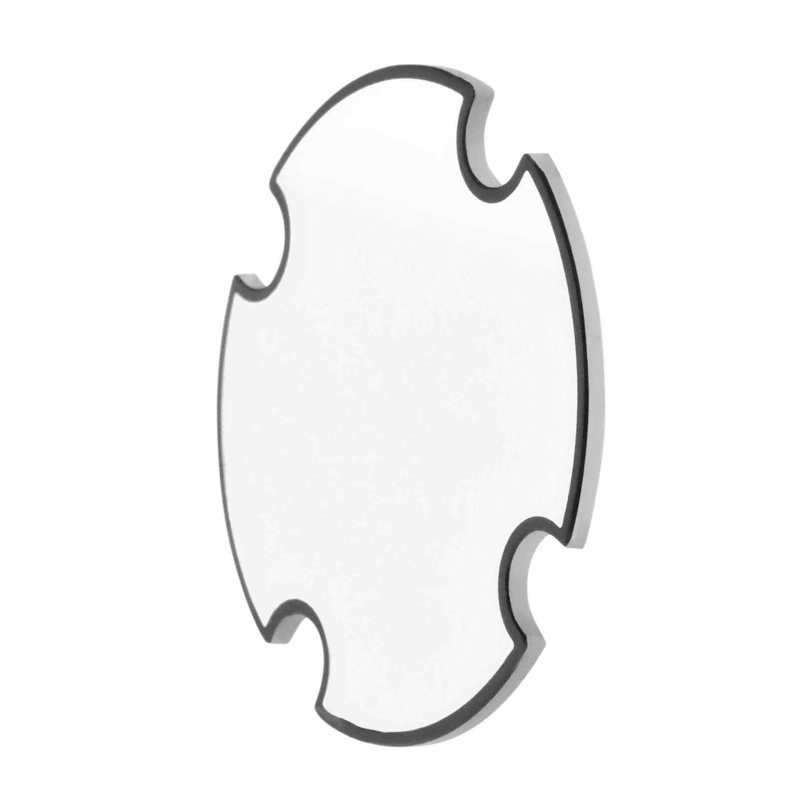 WATCH CRYSTAL GLASS FOR DIESEL WATCH DZ7257 SERIES 46.7MM 9MM X 1.77MM