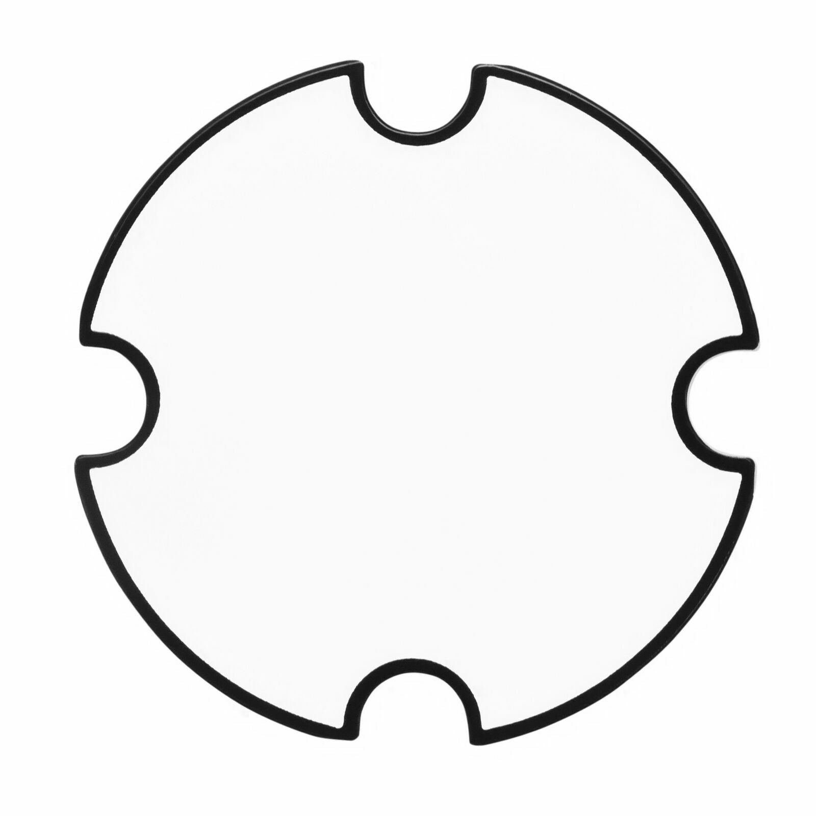 WATCH CRYSTAL GLASS FOR DIESEL WATCH DZ7257 SERIES 46.7MM 9MM X 1.77MM