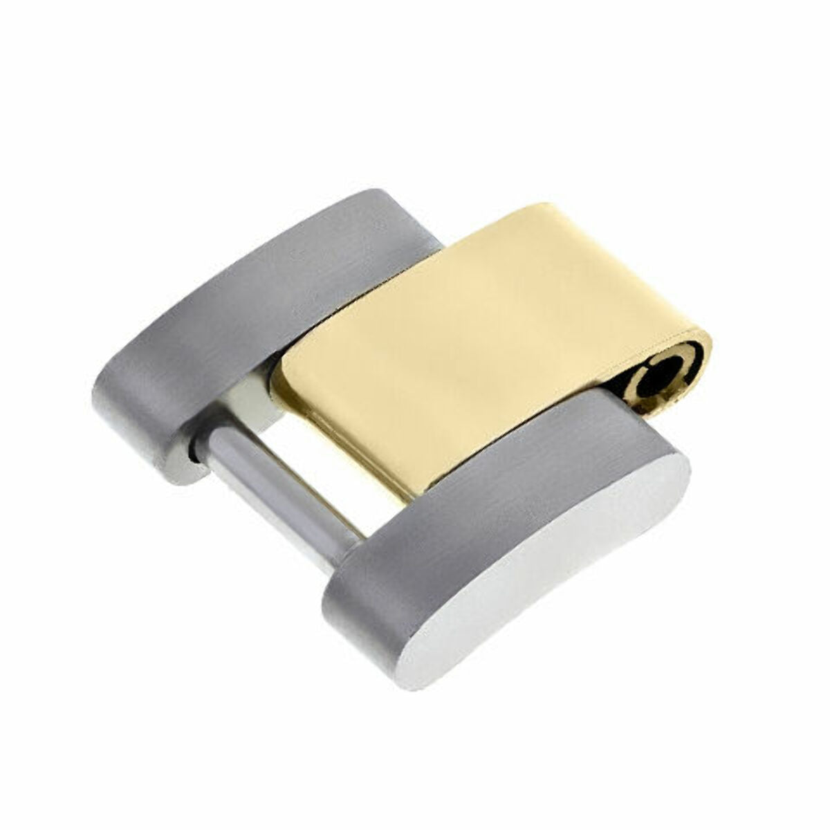 LADIES 18K/SS OYSTER WATCH BAND LINK FOR ROLEX YACHTMASTER WATCH 12.30MM WIDE