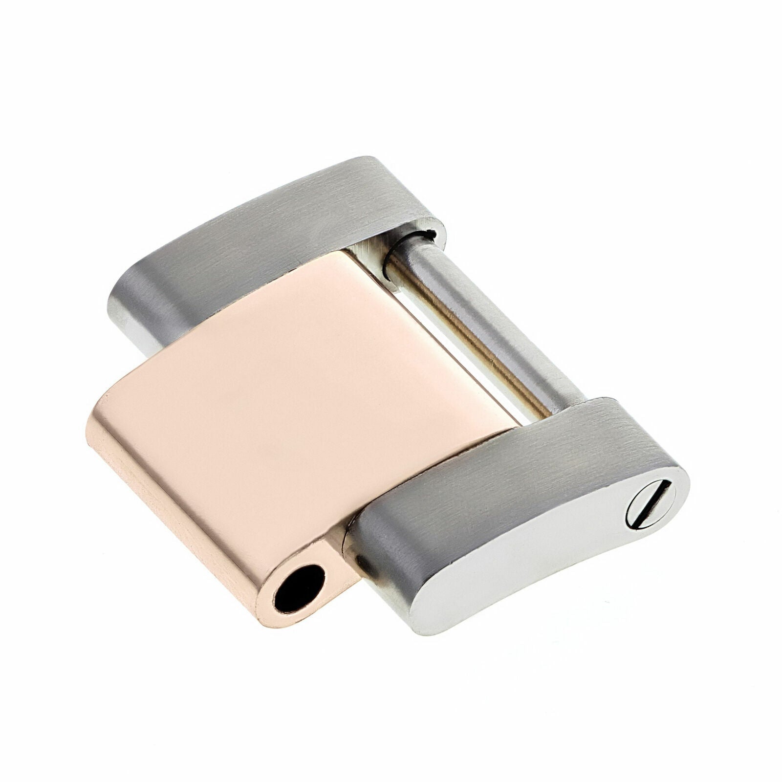 16MM ROSE 18K/SS OYSTER WATCH BAND LINK FOR ROLEX 36MM DATEJUST 116621, 126621