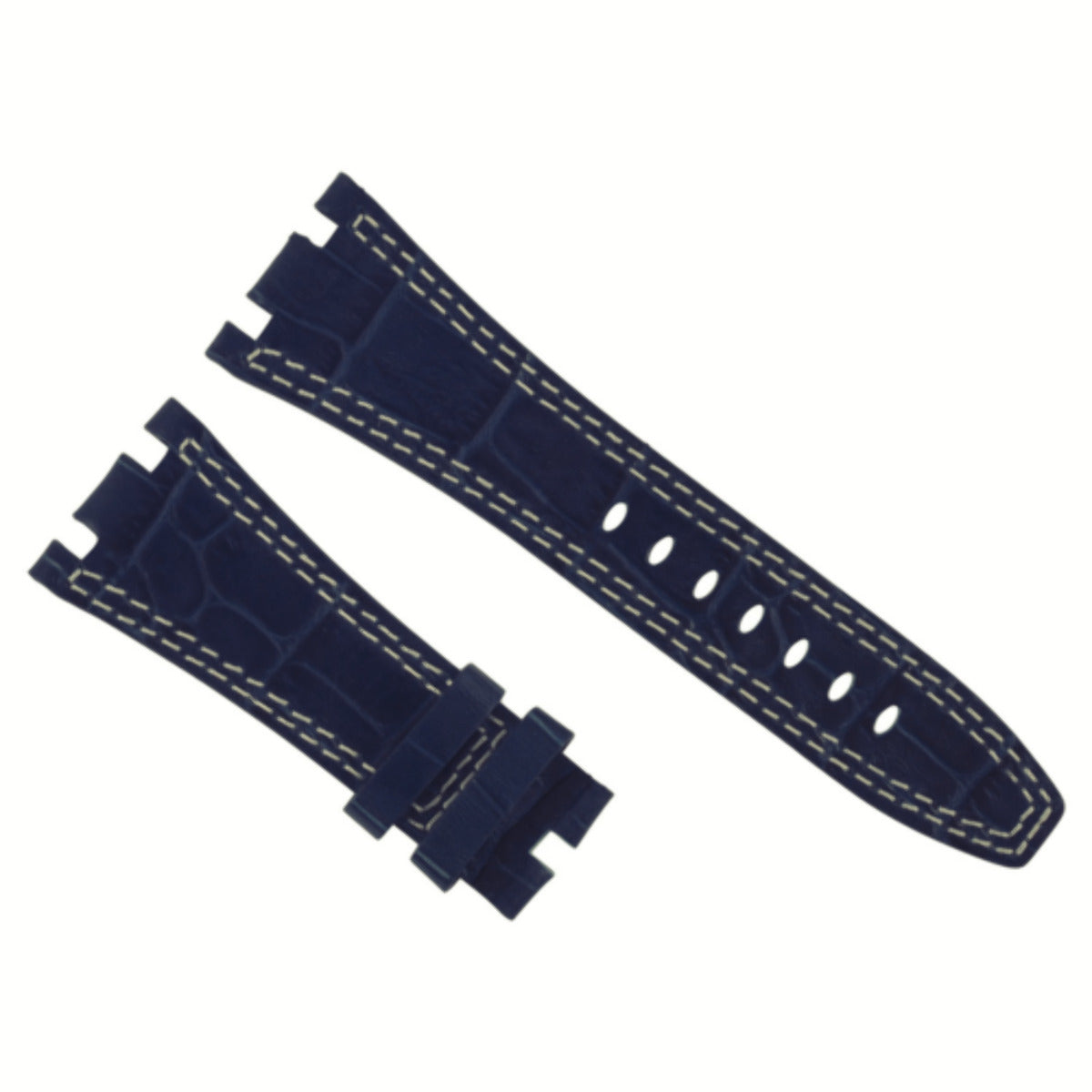 28MM LEATHER WATCH STRAP BAND FOR AP 42MM AUDEMARS PIGUET 15703ST 26470ST 15710