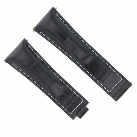 20MM LEATHER WATCH STRAP FOR ROLEX DAYTONA 16518 116520 116523 SHORT MEDIUM LONG