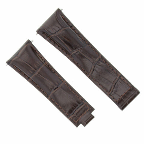 20MM LEATHER WATCH STRAP FOR ROLEX DAYTONA 16518 116520 116523 SHORT MEDIUM LONG