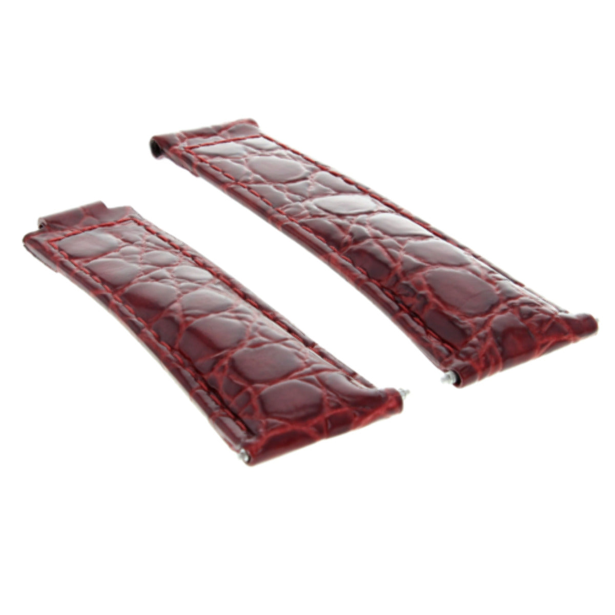 LEATHER WATCH STRAP BAND FOR ROLEX DAYTONA 16518 16519 16523 116520 COGNAC LONG