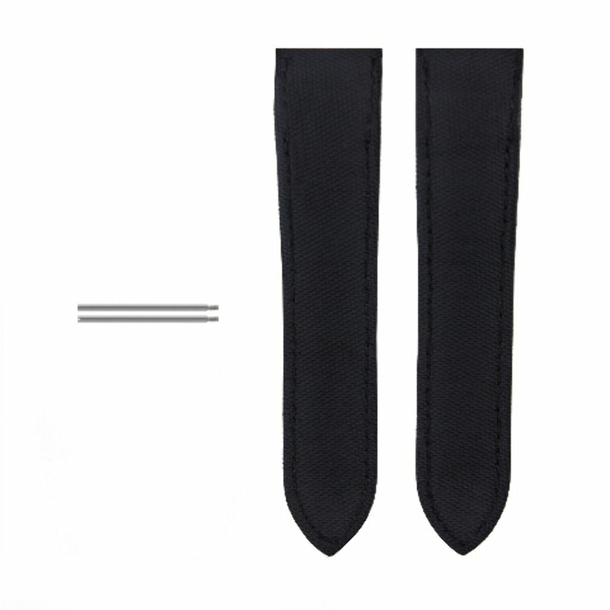 SCREW + 20-23-24.5MM ALLIGATOR GRAIN LEATHER STRAP FOR CARTIER SANTOS 100 XL