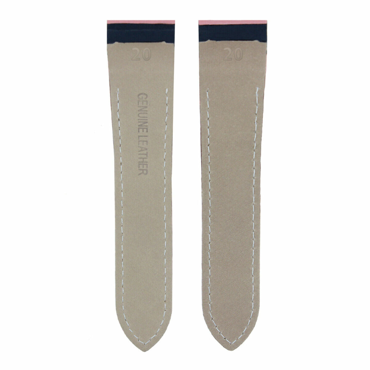 SCREW + 20-23-24.5MM ALLIGATOR GRAIN LEATHER STRAP FOR CARTIER SANTOS 100 XL