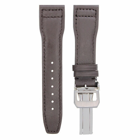 20-21-22-23MM LEATHER WATCH BAND STRAP FOR IWC PILOT PORTUGUESE TOP GUN + CLASP