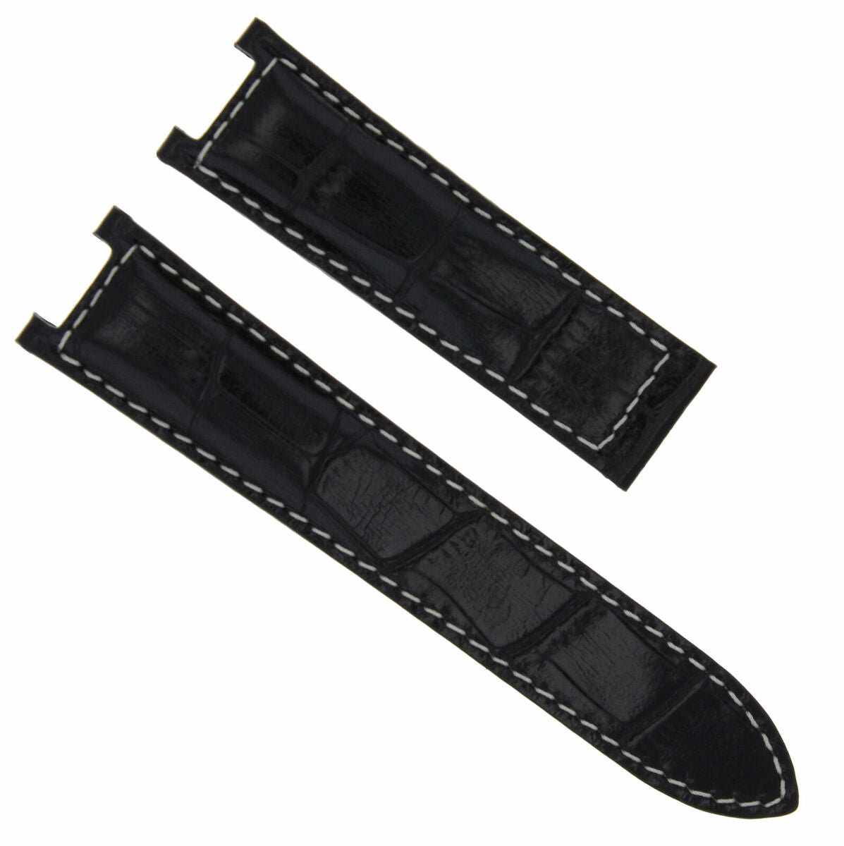 18-20-21MM LEATHER WATCH BAND STRAP FITS CARTIER PASHA 35-38-42MM CHRONOGRAPH