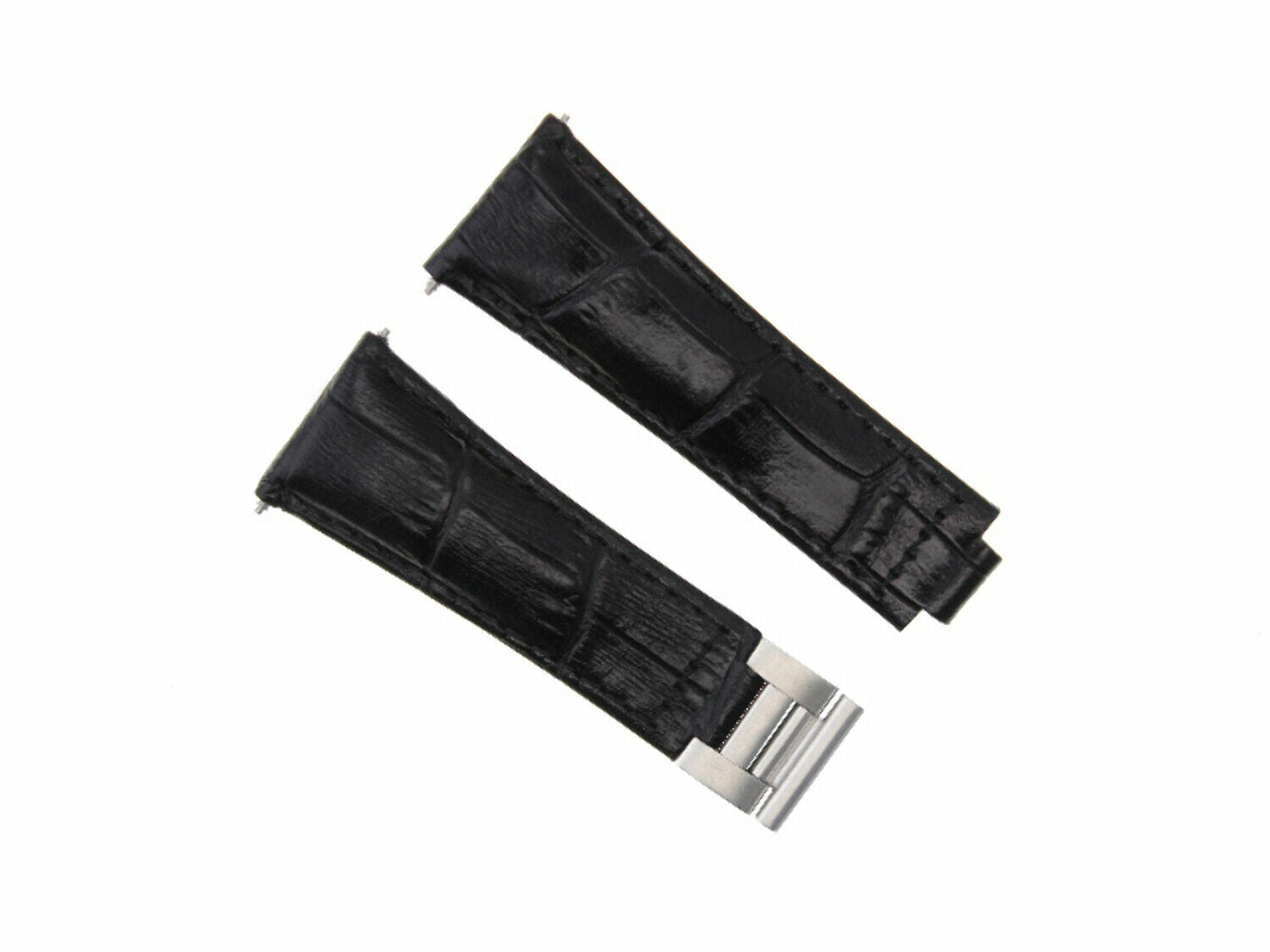 LEATHER WATCH BAND STRAP FOR ROLEX ZENITH MOVEMENT DAYTONA 16518 16519 16520