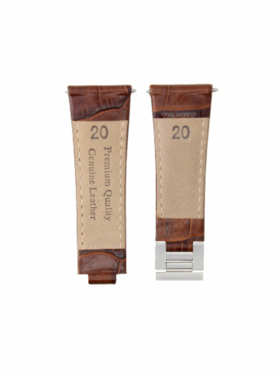 LEATHER WATCH BAND STRAP FOR ROLEX ZENITH MOVEMENT DAYTONA 16518 16519 16520