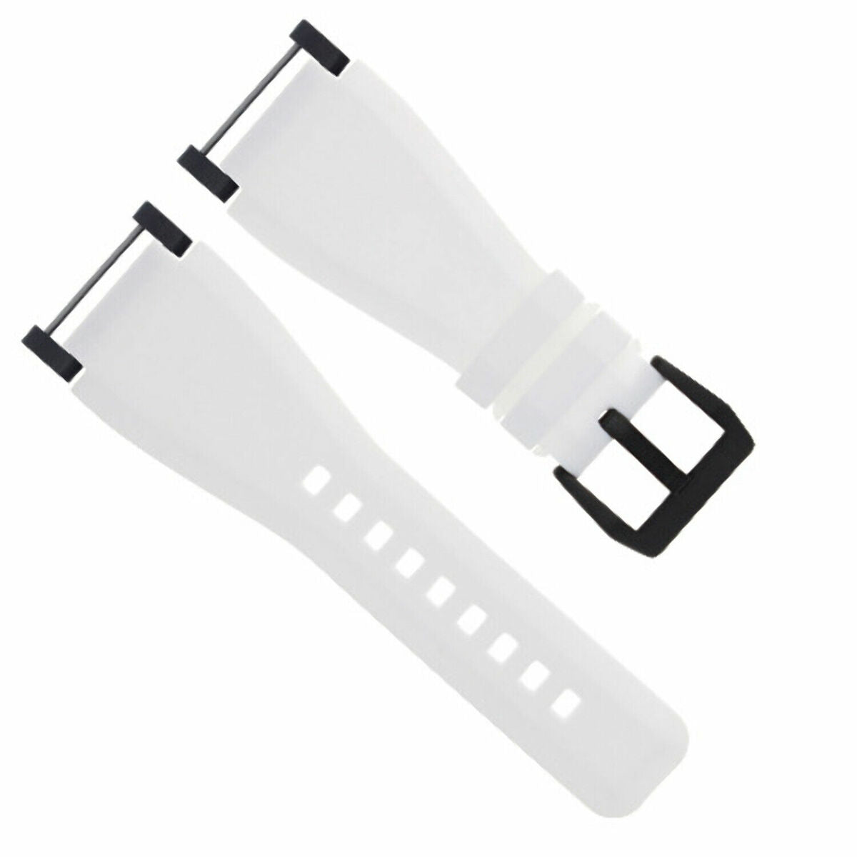 24MM FOR SUUNTO CORE RUBBER SILICONE REPLACEMENT WATCH BAND STRAP + BLACK ADAPTER