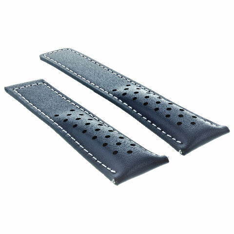 20MM LUG WITH 16MM BUCKLE WIDTH LEATHER WATCH BAND STRAP DEPLOYMENT CLASP