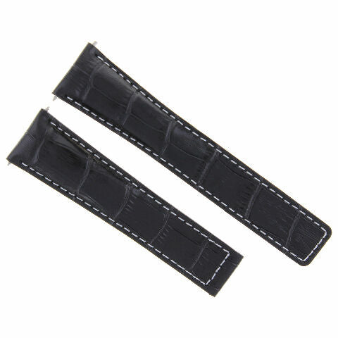 20-22MM REPLACEMENT LEATHER WATCH STRAP BAND ITALY CALF LEATHER UNIVERSAL
