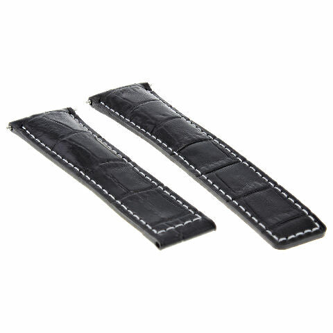 20-22MM REPLACEMENT LEATHER WATCH STRAP BAND ITALY CALF LEATHER UNIVERSAL