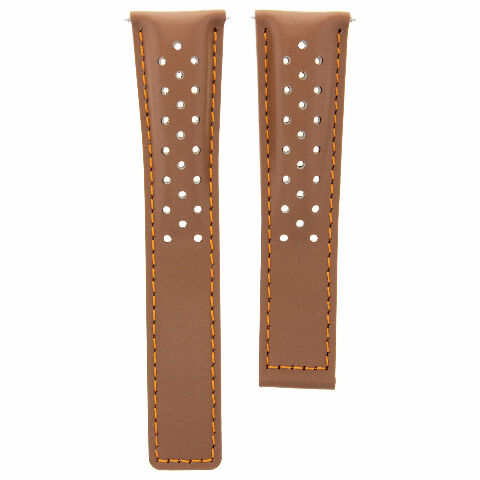 20-22MM LEATHER STRAP BAND UNIVERSAL TWO-PIECE ITALY CALF LEATHER WATCH STRAP