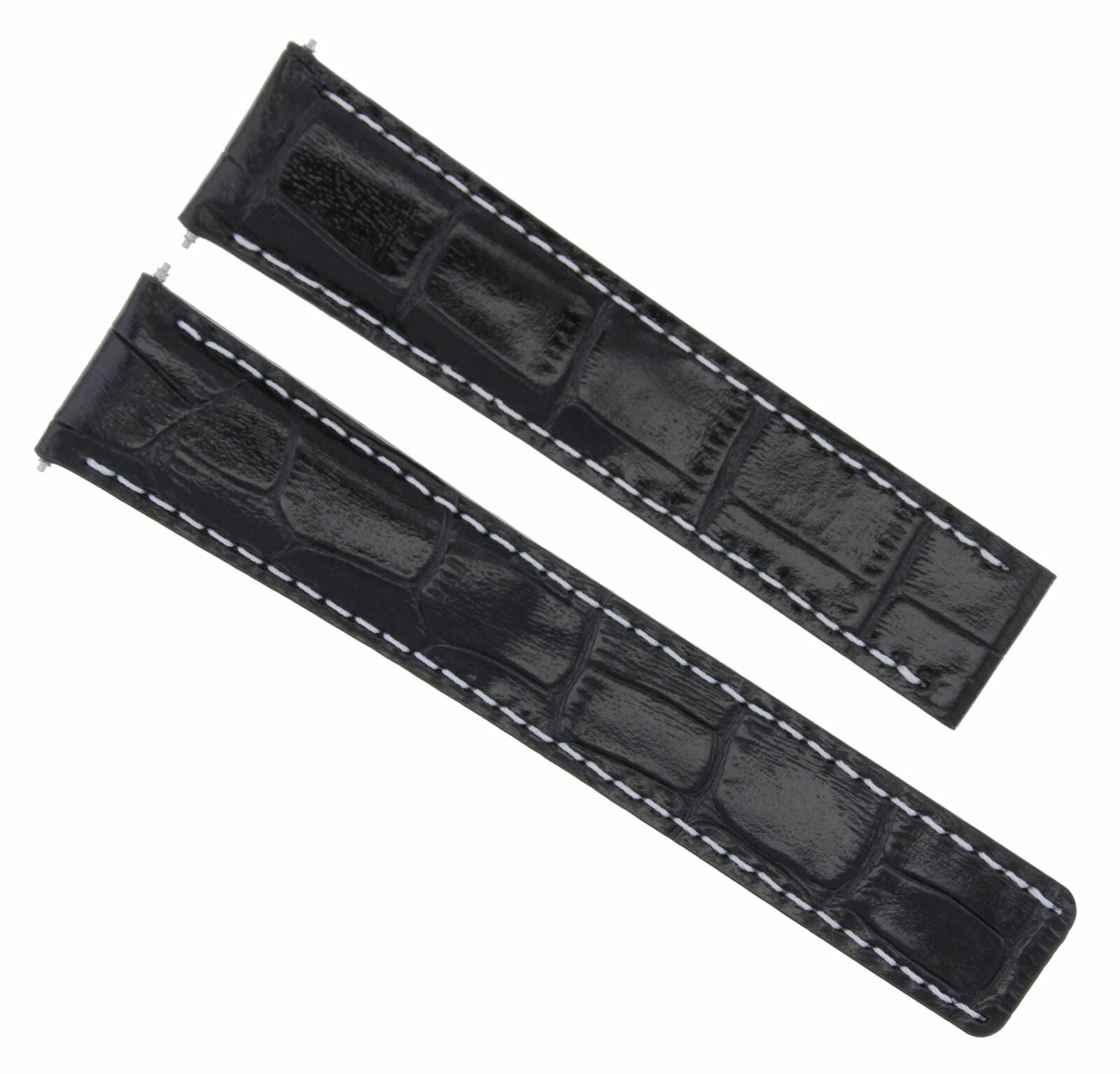 18-20MM LEATHER WATCH BAND STRAP FOR FIT CARTIER TANK FRANCAISE AMERICAN CLASP