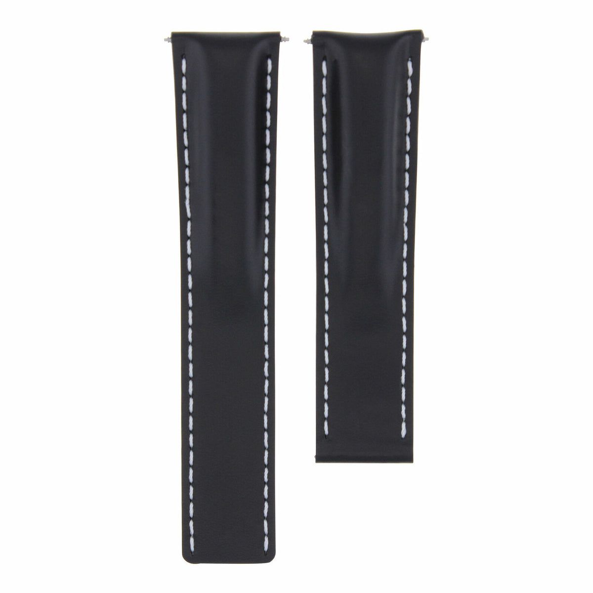 22-24MM Leather Watch Strap Smooth for Breitling Navitimer Bentley Waterproof