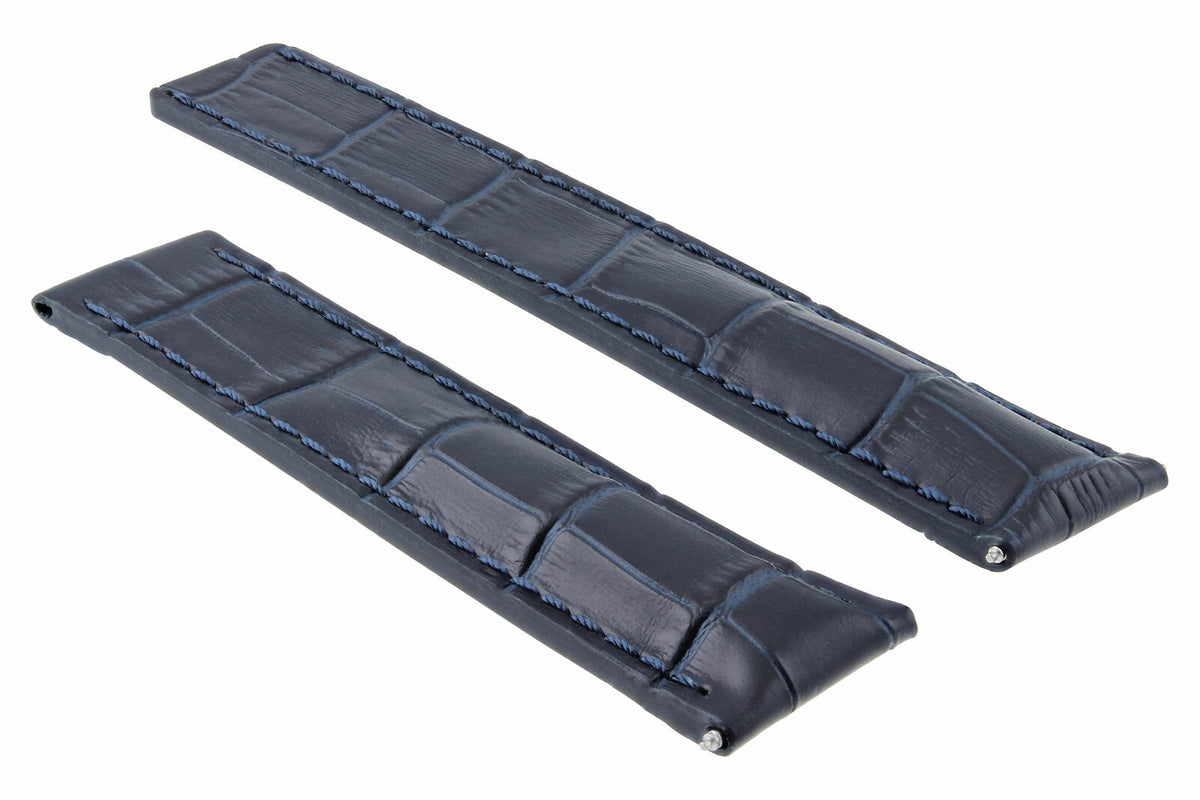 22-24MM Leather Strap Band for Breitling Navitimer Pilot Superocean Bentley Colt