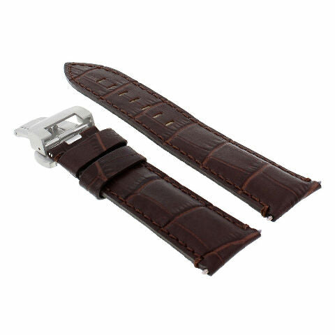 22-24MM LEATHER WATCH BAND STRAP FOR BREITLING NAVITIMER, BENTLEY PILOT WATCH