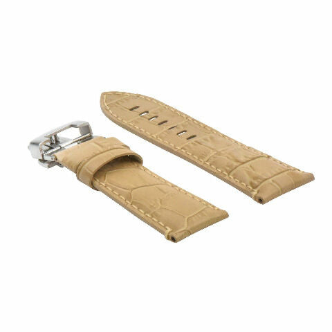 22-24MM LEATHER WATCH BAND STRAP FOR BREITLING NAVITIMER, BENTLEY PILOT WATCH