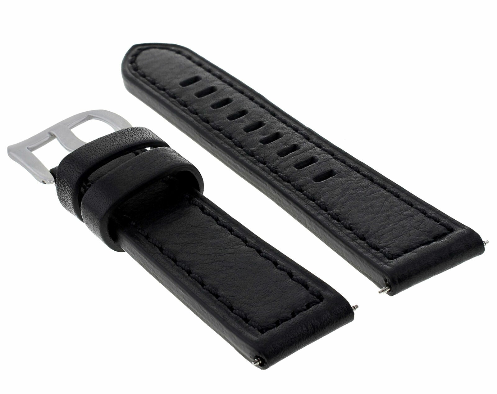 20-22-24MM LEATHER WATCH BAND STRAP FOR ZENITH PILOT AERONEV TYPE 20 WATCH