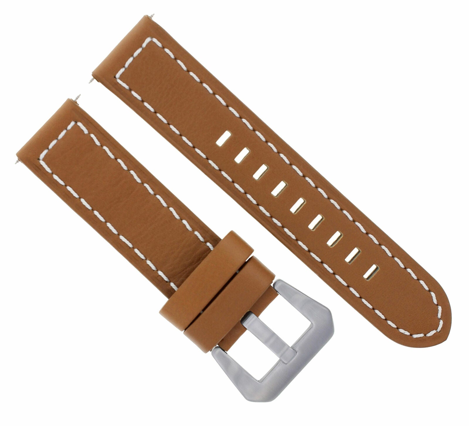 20-22-24MM LEATHER WATCH BAND STRAP FOR ZENITH PILOT AERONEV TYPE 20 WATCH
