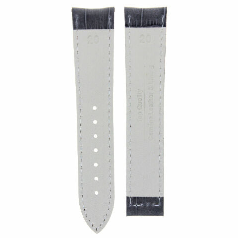 18MM-24MM GENUINE LEATHER WATCH BAND STRAP WITH CLASP FOR OMEGA SEAMASTER PLANET