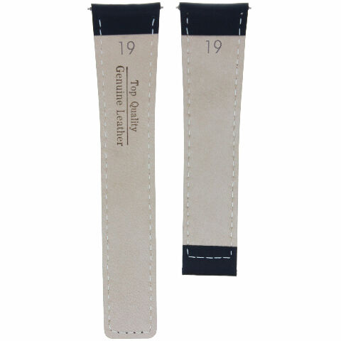 19MM 20MM 22MM LEATHER WATCH BAND STRAP WITH CLASP FOR TAG HEUER CARRERA MONACO
