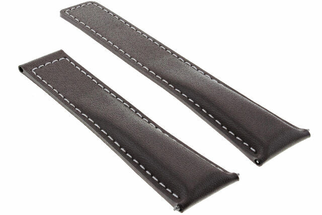 19MM 20MM 22MM LEATHER WATCH BAND STRAP WITH CLASP FOR TAG HEUER CARRERA MONACO
