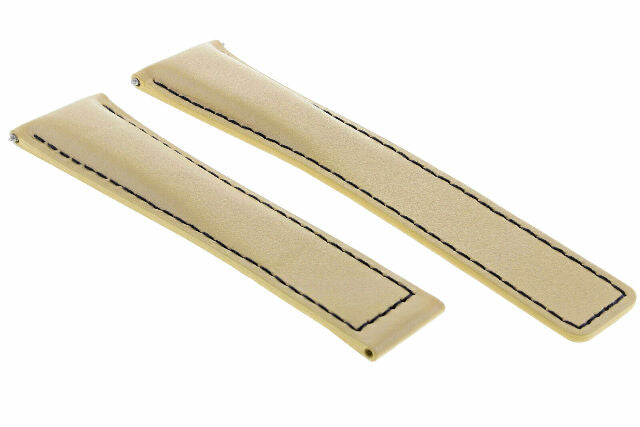 19MM 20MM 22MM LEATHER WATCH BAND STRAP WITH CLASP FOR TAG HEUER CARRERA MONACO