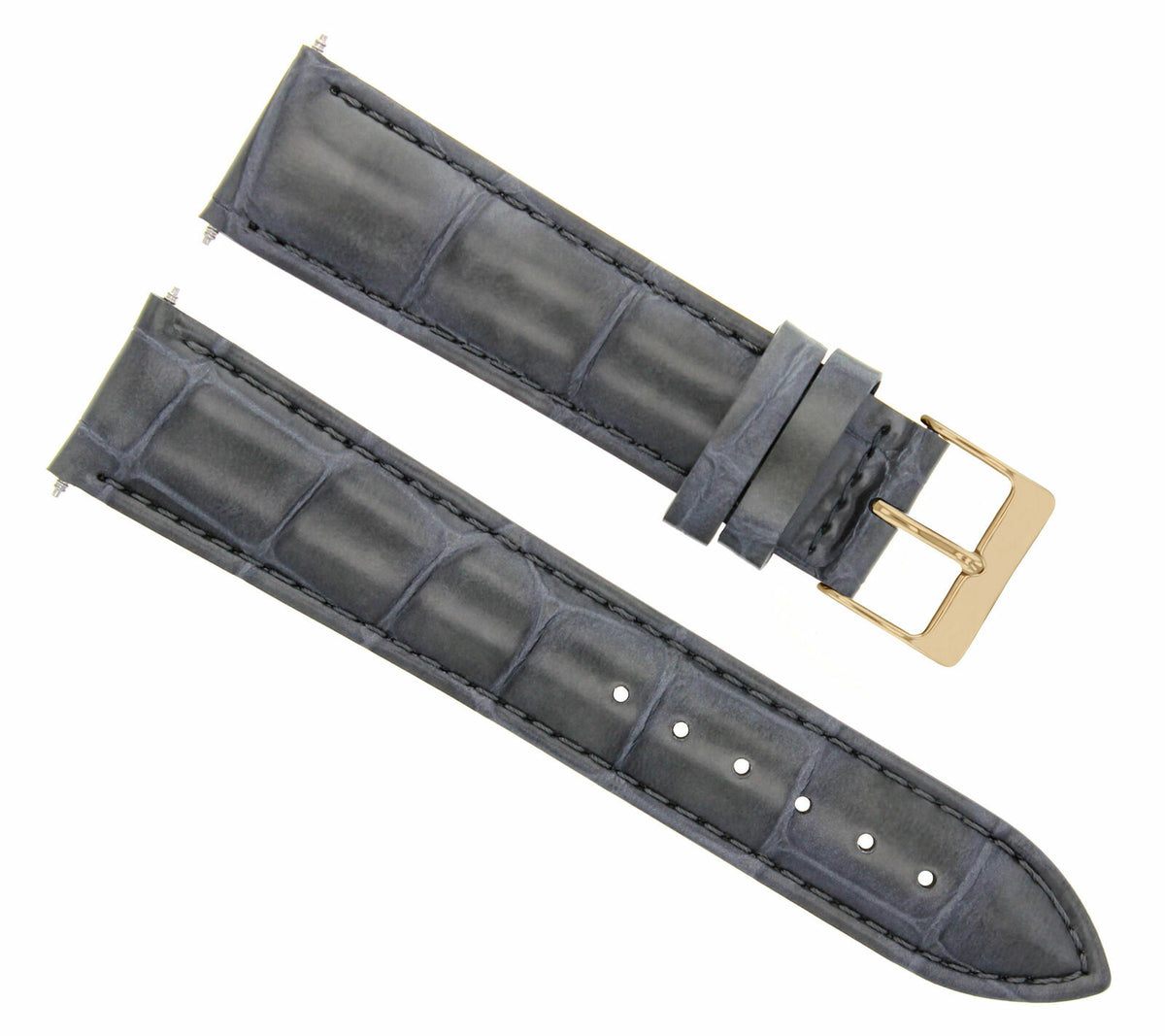 17-18-19-20-21-22-23-24MM LEATHER WATCH BAND STRAP FOR CITIZEN DRIVE ROSE BLACK, Gray, view 3