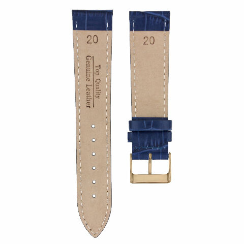 LEATHER WATCH BAND STRAP FOR CITIZEN DRIVE ROSE BLACK - 24MM