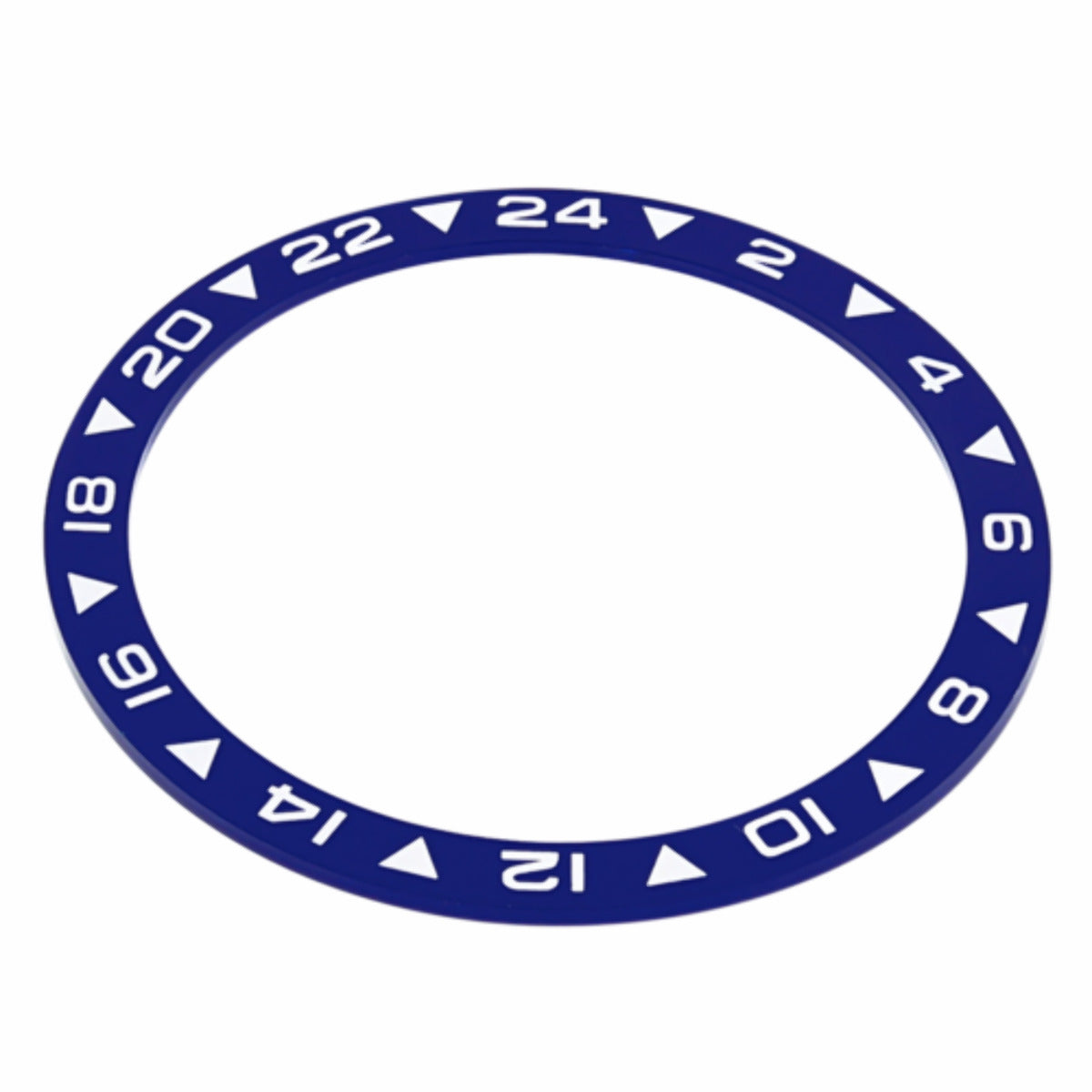 REPLACEMENT ALUMINUM BEZEL INSERT BLUE FOR WATCH 38MM X 31.50MM