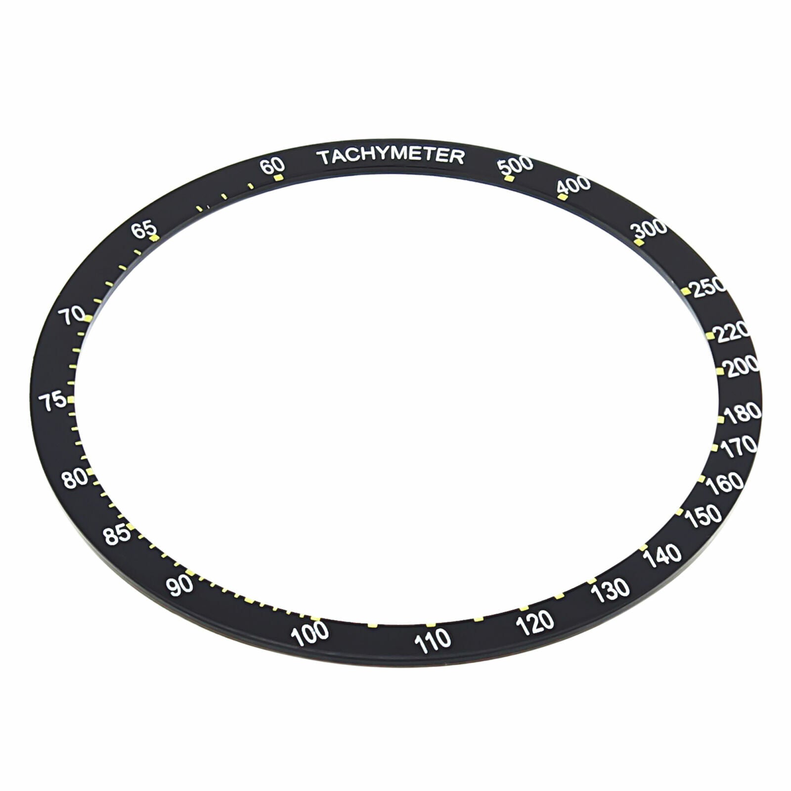 REPLACEMENT BEZEL INSERT BLACK FOR WATCH 38.50MM X 33.30MM