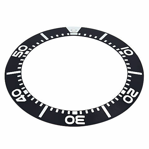 REPLACEMENT BEZEL INSERT BLACK FOR WATCH 38.50MM X 29MM