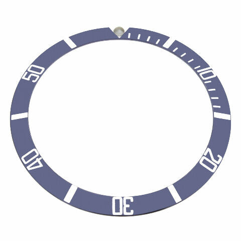 REPLACEMENT BEZEL INSERT GREY FOR WATCH 36.50MM X 30.40MM