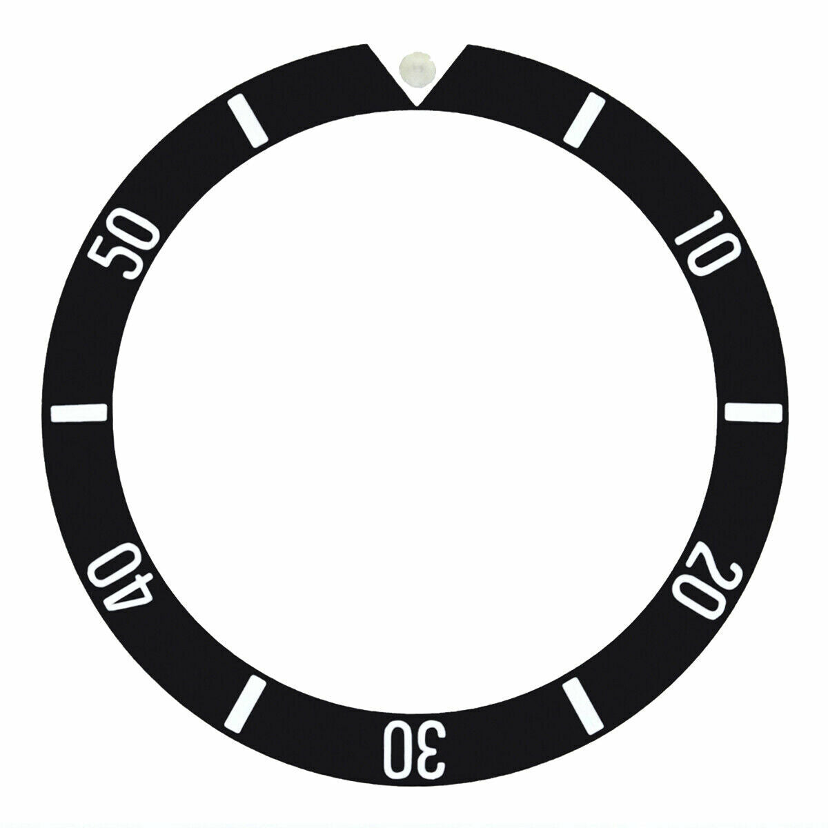 BOND REPLACEMENT BEZEL INSERT BLACK FOR WATCH 37.50MM X 30.40MM