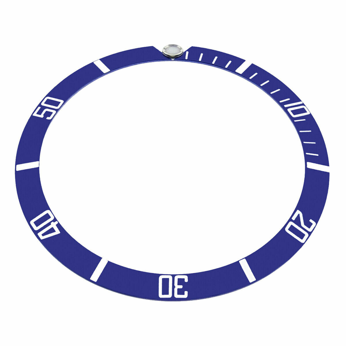 REPLACEMENT BEZEL INSERT BLUE FOR OMEGA PROFESSIONAL CHRONOMETER 36MM X 30MM