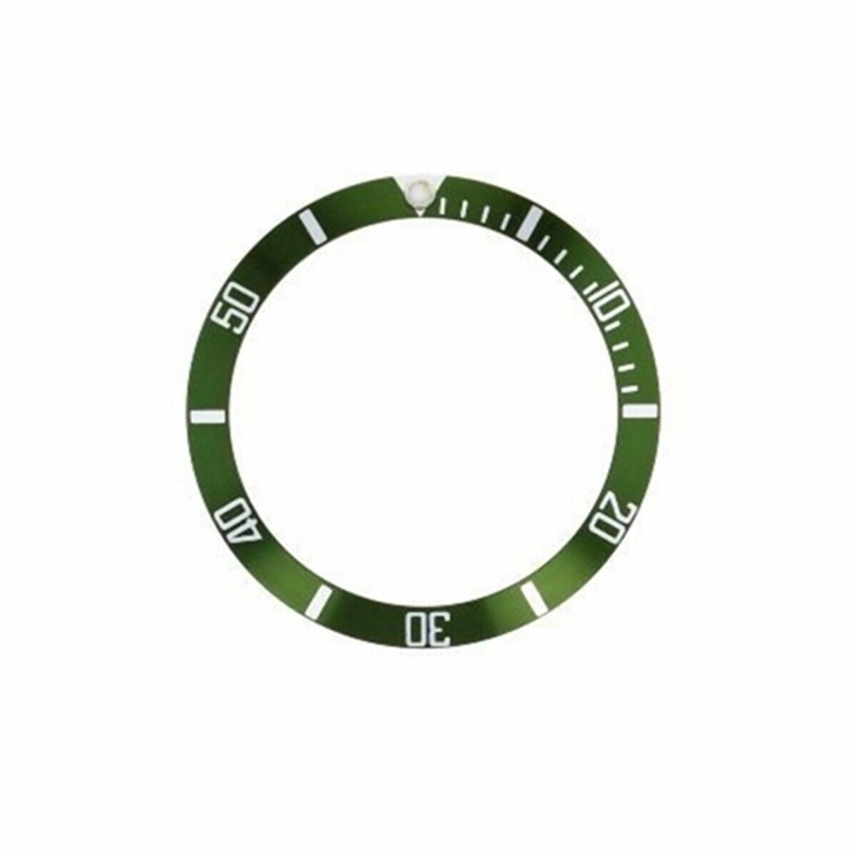 REPLACEMENT BEZEL INSERT GREEN FOR WATCH 36MM X 30MM