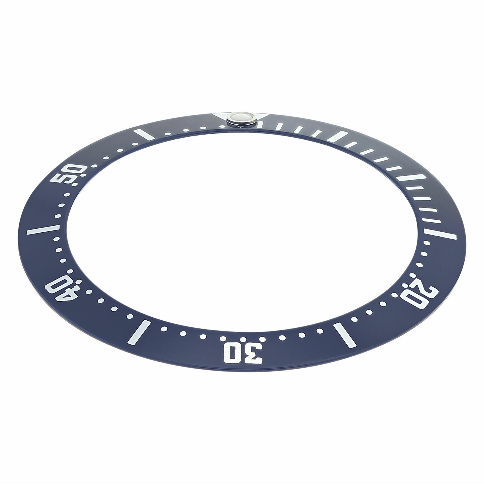 REPLACEMENT BEZEL INSERT BLUE FOR WATCH 34.90MM X 28.60MM