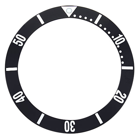 Replacement Bezel Insert Black for Watch 33.50MM X 27.30MM